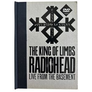 HTF OOP Radiohead The King of Limbs Live From the Basement DVD Hardcover Book